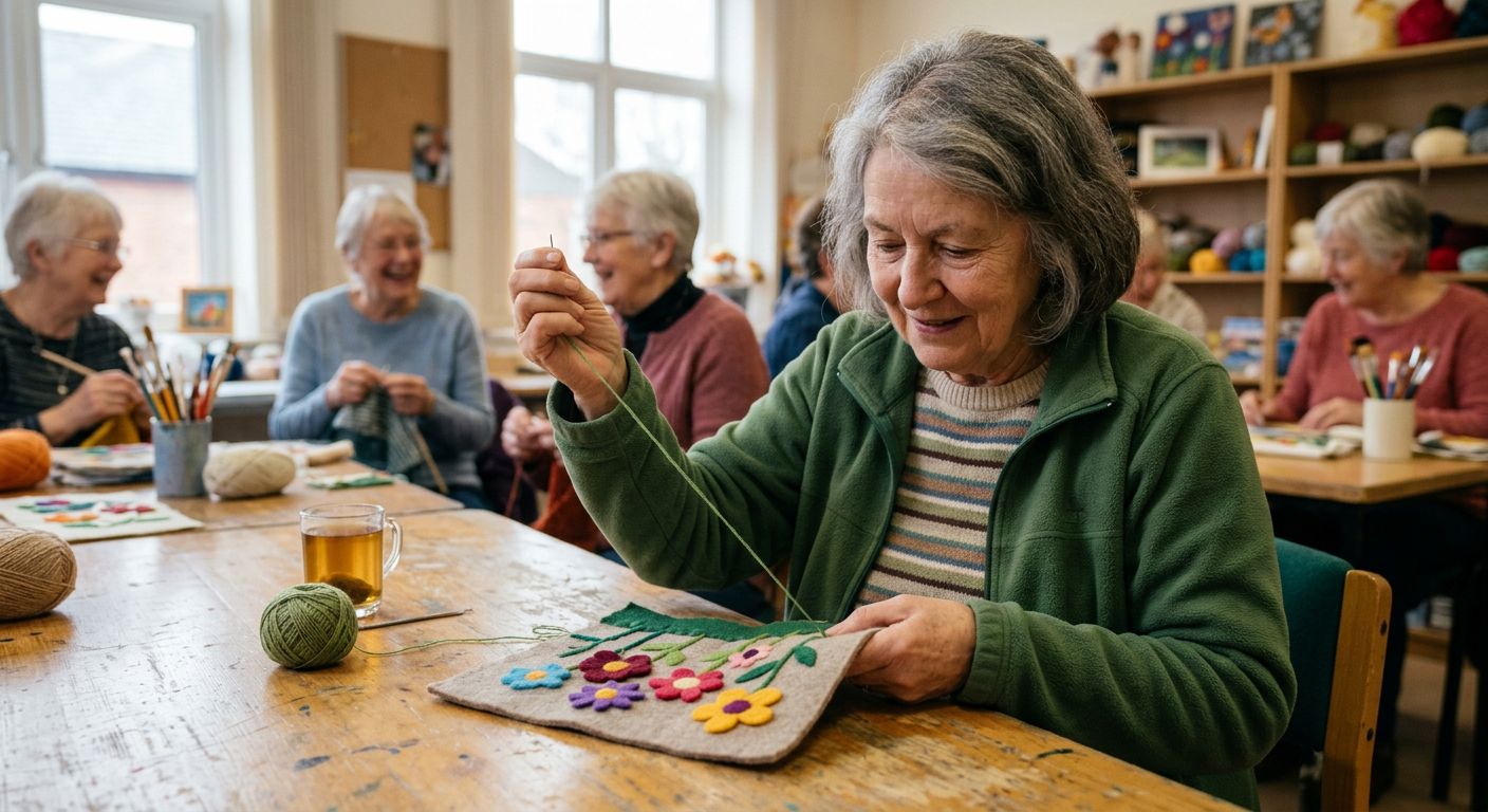 Illustration representing chronic fatigue and low energy levels in the human body